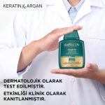 شامپو ضد ریزش آرگان و کراتین سبز بیوکسین، مخصوص موی آسیب دیده - 2