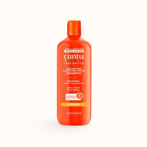 شامپو مخصوص موی فر کنتو ۴۰۰ میل مدل Cantu Cleansing 1