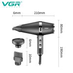 سشوار حرفه ای وی جی ار مدل V-451 - Image 3