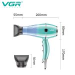 سشوار حرفه‌ای وی جی آر مدل V-452 - Image 3