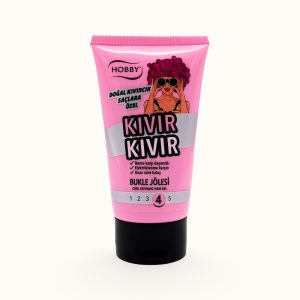ژل حالت دهنده مخصوص مو فر شماره 4 هوبی KIVIR HOBBY