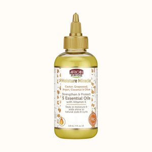 روغن تقویت و محافظت کننده 5 گیاه آفریکن پراید مخصوص مو فر