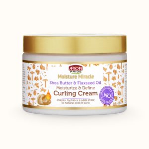 کرم حالت دهنده مو شی باتر و دانه کتان آفریکن پراید مخصوص مو فر