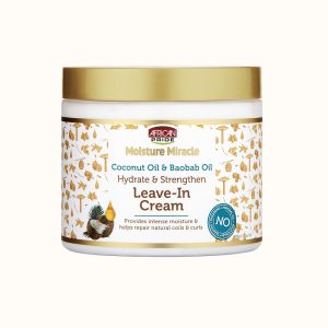کرم مرطوب کننده روغن نارگیل و بائوباب افریکن پراید مخصوص مو فر و مجعد