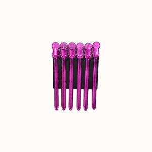 گیره تقسیم استیل کرومی 12 عددی (صورتی)