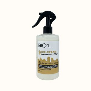 لوسیون احیا و تقویت کننده بستنی نسکافه بیول مناسب مو رنگ شده و اسیب دیده 400 میل