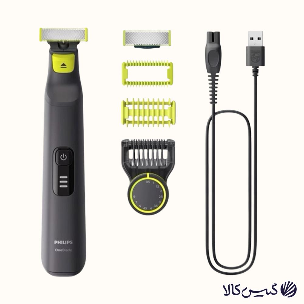 ماشین اصلاح صورت و بدن وان بلید فیلیپس مدل QP654210 (1) ماشین اصلاح صورت و بدن وان بلید فیلیپس مدل QP654210
