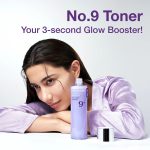 تونر تقویت و مرطوب کننده شماره ۹ NAD+ PDRN نامبوزین مناسب انواع پوست - 5
