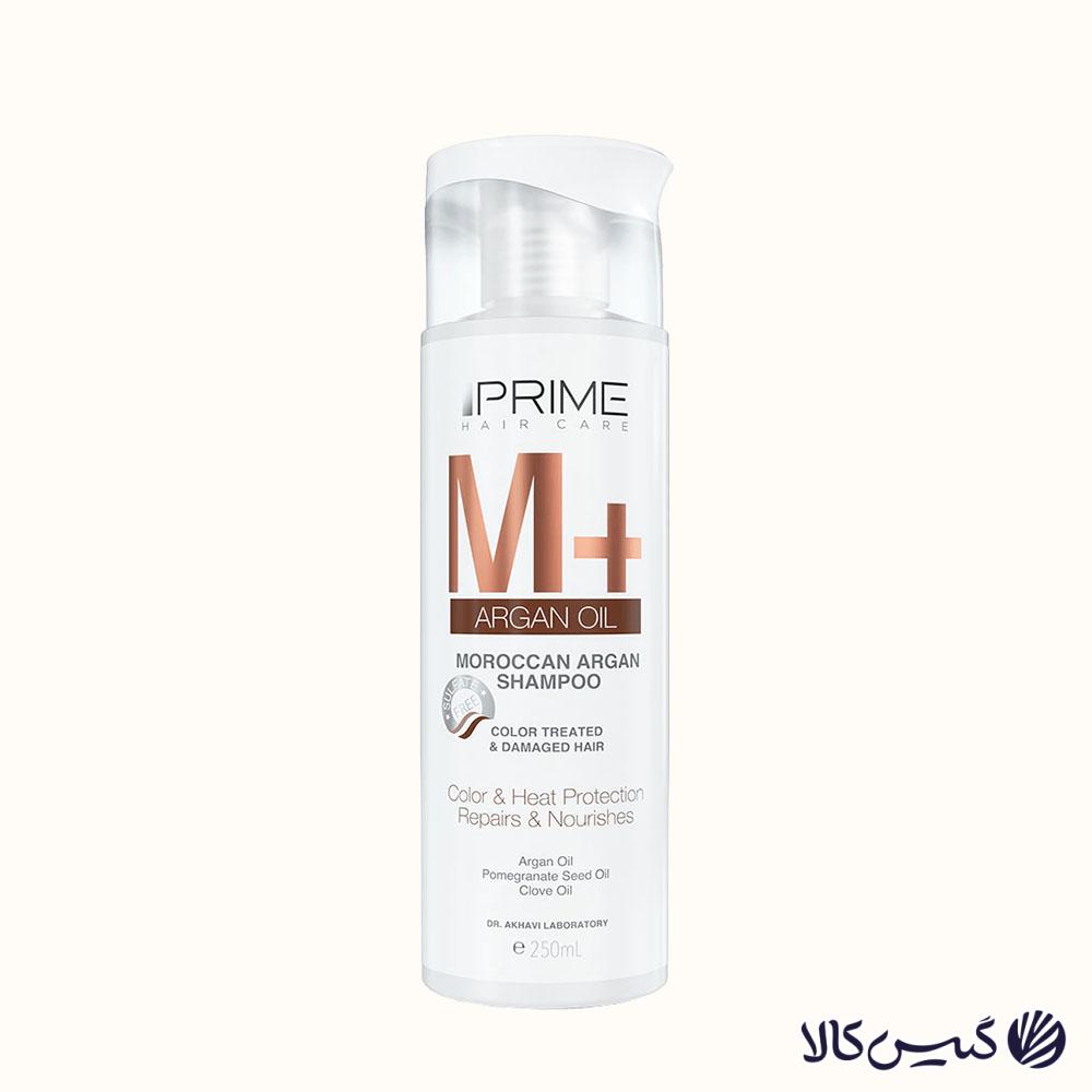 شامپو تقویت کننده آرگان +M پرایم مناسب انوع مو (1) شامپو تقویت کننده آرگان +M پرایم مناسب انوع مو