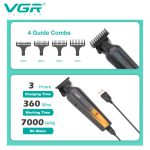 ماشین اصلاح مو سر و صورت وی جی ار مدل V-930 - Image 4