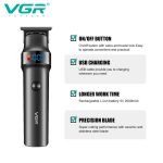 ماشین اصلاح مو سر و صورت وی جی ار مدل V-987 - Image 2
