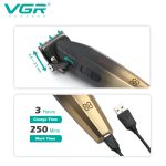 ماشین اصلاح مو سر وی جی ار مدل V-003 - Image 6