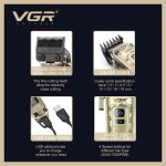 ماشین اصلاح مو سر وی جی ار مدل V-005 - Image 6