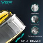 ماشین اصلاح مو سر وی جی ار مدل V-332 - Image 3