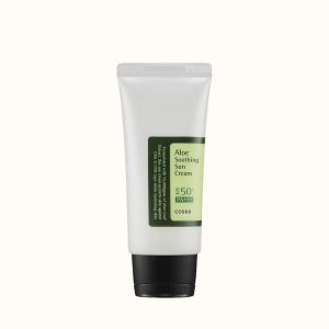 کرم ضد آفتاب آلوئه ورا کوزارکس مناسب انواع پوست SPF50