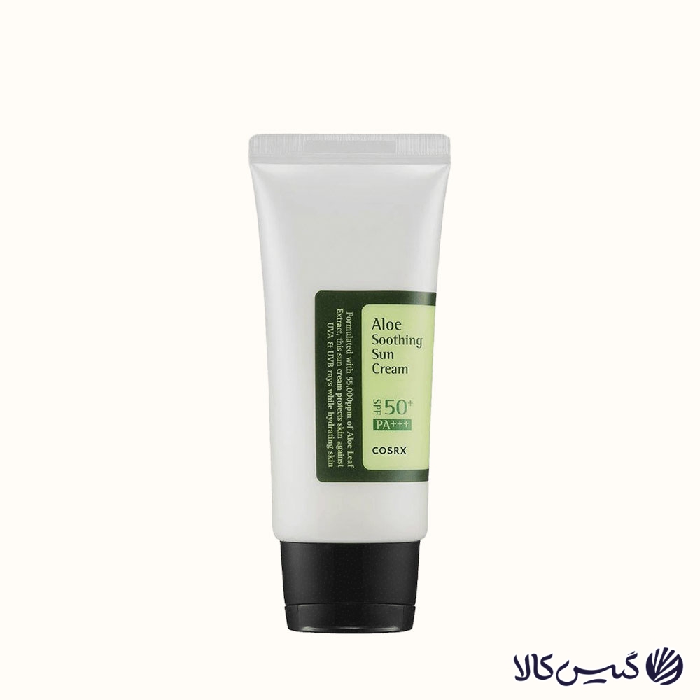 کرم ضد آفتاب آلوئه ورا کوزارکس مناسب انواع پوست SPF50 (4) کرم ضد آفتاب آلوئه ورا کوزارکس مناسب انواع پوست SPF50 - 1