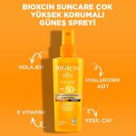 اسپری ضد آفتاب +SPF50 بیوکسین مناسب انواع پوست - 5