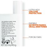 فلوئید ضد آفتاب کنترل کننده چربی پوست بدون رنگ لاروش پوزای +SPF50 - 4