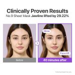 پک 4 عددی ماسک ورقه ای لیفتینگ صورت و غبغب NAD+ نامبوزین - 7