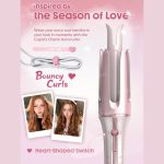 دستگاه فر کننده مو کرلی شیگلم بیبی پیک (صورتی) Curler Sheglam سایز 25 - 7