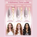 دستگاه فر کننده مو کرلی شیگلم بیبی پینک (صورتی) Curler Sheglam سایز 19 - Image 10