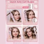 دستگاه فر کننده مو کرلی شیگلم بیبی پینک (صورتی) Curler Sheglam سایز 19 - Image 7